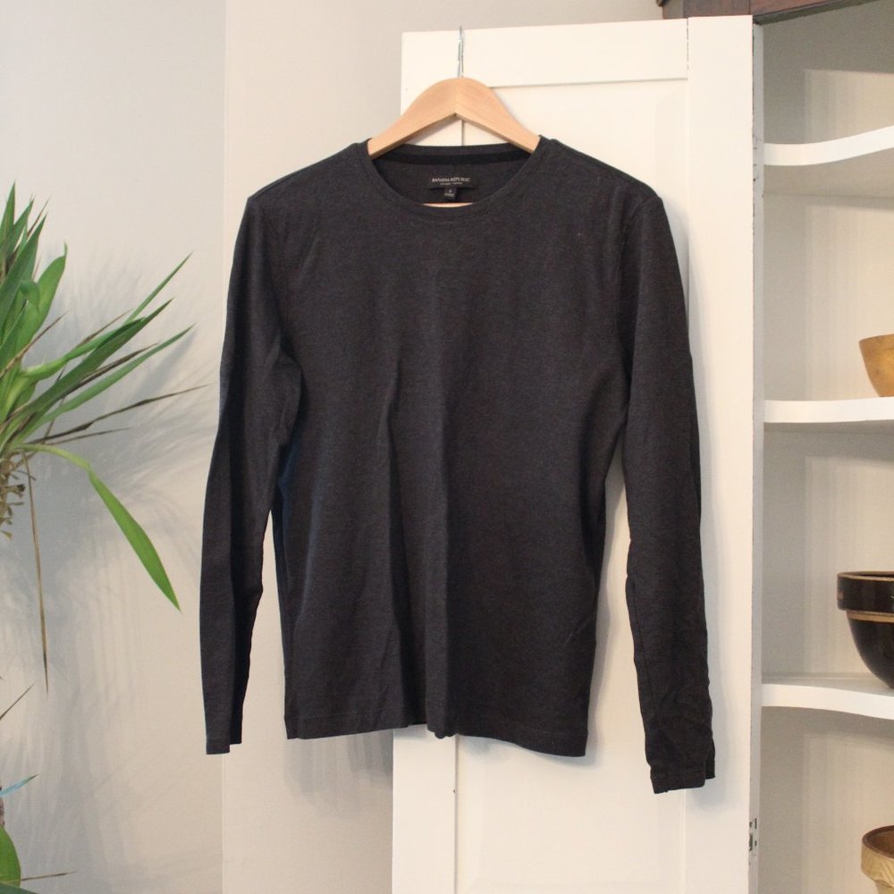 Banana Republic Luxury Touch Long Sleeve Tee